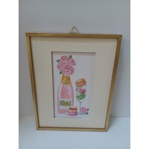 Ashland Monet's Garden Rose Spring Wall Decor 14 x 10.5‎ " NEW